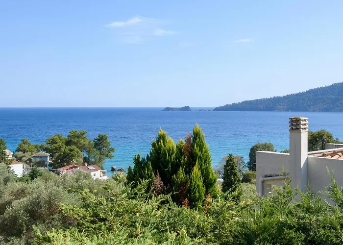 Vue Sur La Villa Chrysi Ammoudia